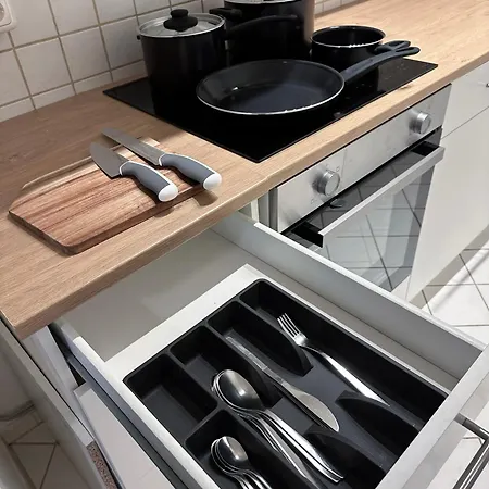 With Kitchen, Bed, Sofa